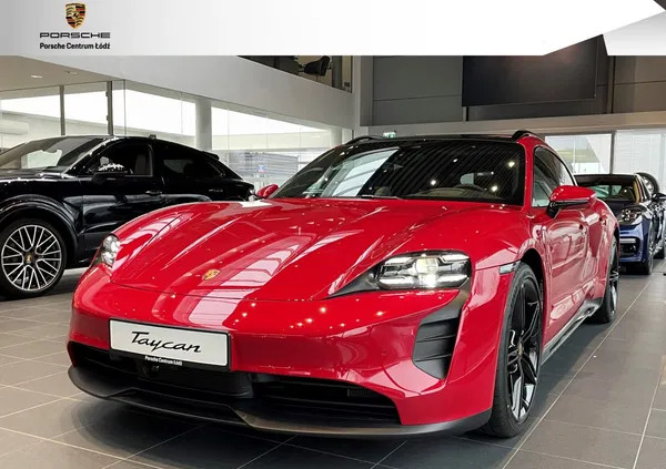 łódzkie Porsche Taycan cena 554500 przebieg: 4900, rok produkcji 2022 z Borek Wielkopolski